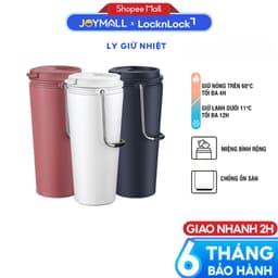 Ly Giữ Nhiệt LocknLock Bucket Tumbler LHC4269 540ml, Hàng Chính Hãng, Có Quai Xách - JoyMall 2