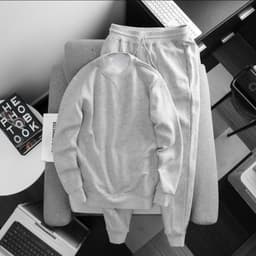 Bộ Nỉ Cotton Thu Đông Form Unisex , Set Đồ Bộ Nam Nữ, Bigsize ( 50kg - 115kg ) - 3bros 2