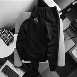 Bộ Nỉ Cotton Thu Đông Form Unisex , Set Đồ Bộ Nam Nữ, Bigsize ( 50kg - 115kg ) - 3bros 3