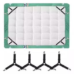 Kẹp ga giường KWNK để giữ chăn giường, Bộ kẹp ga giường drap,chống xê dịch,dây buộc giá đở tiện ích cho ga giường,dây 2