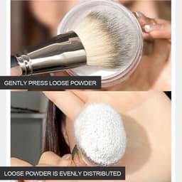 [GECOMO] Cọ Trang Điểm Tán Phấn Phủ, Phấn Má GECOMO Lông Siêu Mềm Mịn DOLLY COSMETICS 5