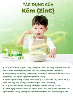 Kẹo dẻo bổ sung Kẽm Hữu Cơ, ZinC Gummies - Happy Vitamin - Gói 39 viên - Hương vị Kiwi 8