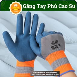 1 Cặp Găng Tay Cao Su Lốp Chống Mài Mòn Chống Trơn Trượt Găng Tay Bảo Hộ Lao Động, Bao tay Làm Vườn - Nông Sản Vàng 2
