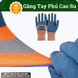 1 Cặp Găng Tay Cao Su Lốp Chống Mài Mòn Chống Trơn Trượt Găng Tay Bảo Hộ Lao Động, Bao tay Làm Vườn - Nông Sản Vàng 6