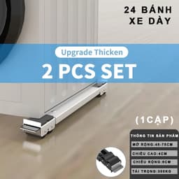 trượt di chuyển đồ nặng, giá đỡ tủ lạnh có con lăn di động Máy giặt chân đế tủ lạnh 22 8
