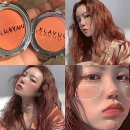 Phấn Má Klavuu Urban Pearlsation Natural Powder Blusher 5.5g 2