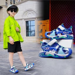 Giày Rọ Bé Trai Chống Trơn - thoáng khí , êm chân Đi học Đi Chơi -  R9 7