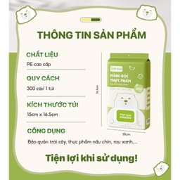 Túi Bọc Thực Phẩm Treo Tường TOPGIA Chất Liệu PE | Túi Đựng Thực Phẩm Tiện Lợi, Dễ Lấy, Dùng Cho Gia Đình 3