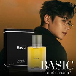 Nước Hoa Nam Basic 50ml - NAM TÍNH, LỊCH LÃM, THƠM MÁT - Cam Kết Chính Hãng 1