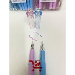 Hộp 12 Cây Bút Gel CHOSCH CS956 Ngòi Kim Cương 0.5MM, Mực Xanh, Mực Tím, Nét Chữ Nhỏ, Mãnh, Dễ Sử Dụng 4