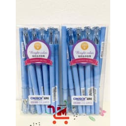 Hộp 12 Cây Bút Gel CHOSCH CS956 Ngòi Kim Cương 0.5MM, Mực Xanh, Mực Tím, Nét Chữ Nhỏ, Mãnh, Dễ Sử Dụng 8