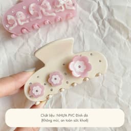 Kẹp Retro Càng Cua Hình Hoa Hình Nơ NHÀ CÚ Phong Cách Sang Trọng Cao Cấp 6070 3