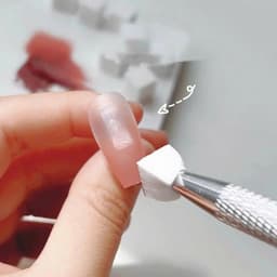 Túi Bông Dặm Omber 50 Mút Dặm Omber Làm Nail Nailbaoan 4