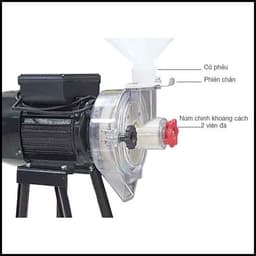 Máy xay bột gạo nước, đỗ ngâm Motor 2.2KW (lõi đồng100%) siêu khỏe, xay đậu phụ, bánh ướt, bánh quấn 3