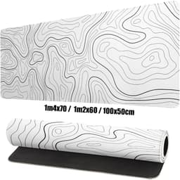 Lót chuột khổ cực lớn 1m4x70, 1m2x60, 90x40cm... chất liệu cao su thiên nhiên chống trơn trượt deskmat pad chuột XXL 2