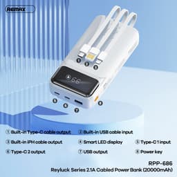 Pin Dự Phòng Sạc Nhanh 22.5W Remax RPP-513 20.000mAh và REMAX RPP-686 20.000mah 9