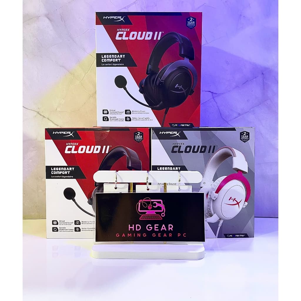 (Bh12th) Tai nghe Gaming Hyperx Cloud II/ Cloud 2/ Cloud2 new và qua sử dụng