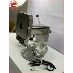 Máy Thái Lát - Sợi Rau Củ Quả - Điều Chỉnh Độ Dày 0-10mm, Máy Cắt Lát Hoa Quả Chạy Điện, Quay tay 4
