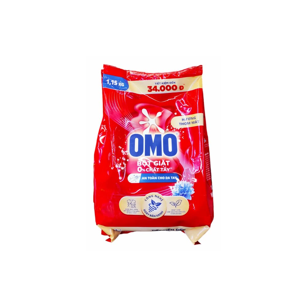 Túi Bột Giặt Tay Omo 350g/ 380g/ 700g/ 770g/ 1.15Kg Hương Comfort