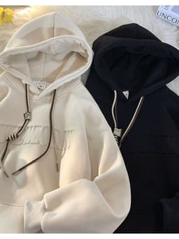 Áo Hoodie Nam Nữ From Rộng APT Unisex WEDNESDAY In Nổi  Chất Liệu Vải Nỉ Bông Cao Cấp Dày Dặn Mềm Mịn 12