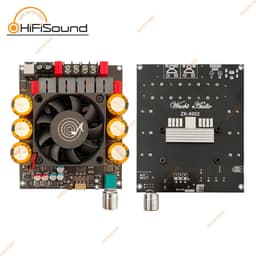 ZK-6002 mini ampli, DC18-50V TPA3255 600w+600w mini ampli điều khiển loa siêu trầm zk6002, bo mạch khuếch đại 3
