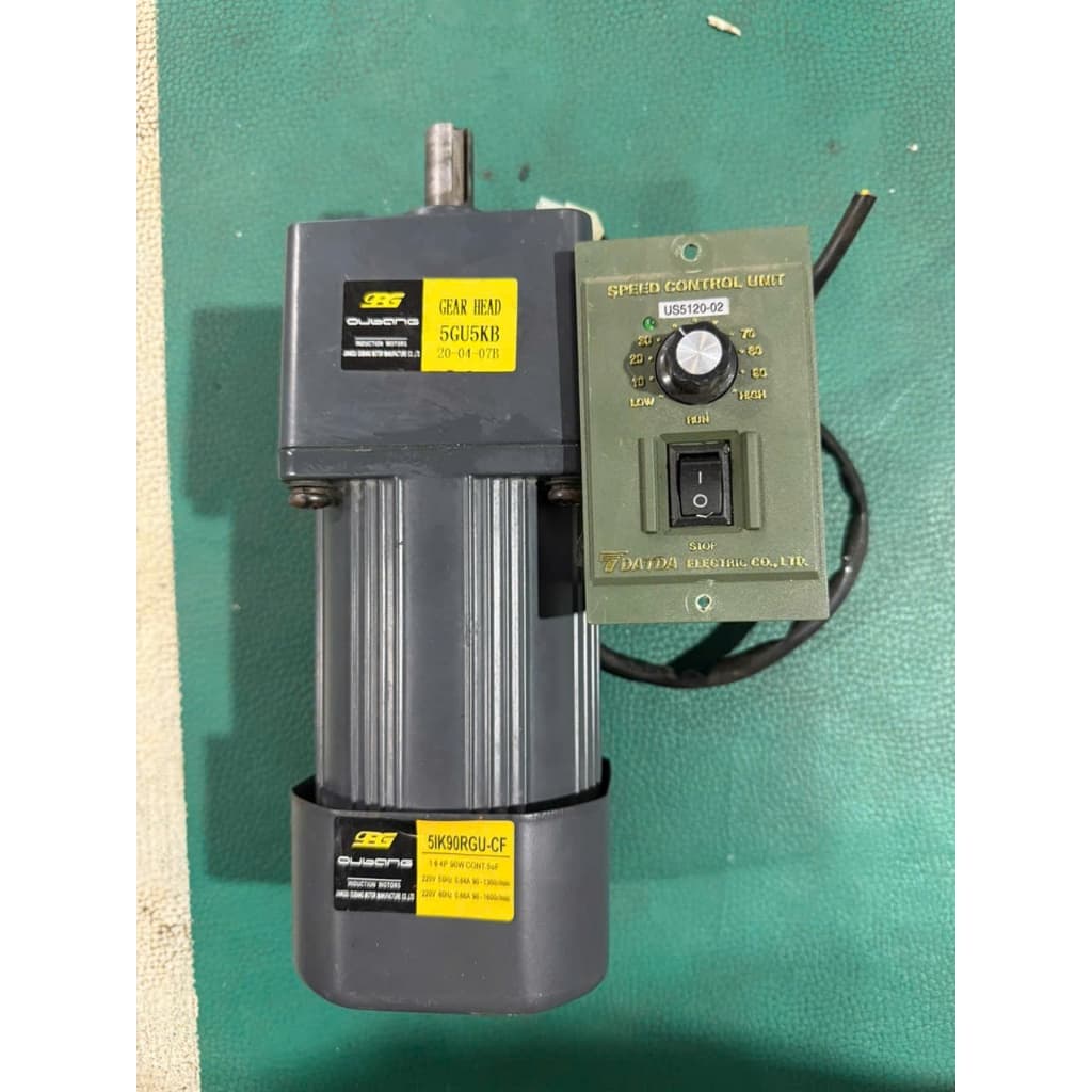 [Điện 220v]  Motor giảm tốc 90w hàng tháo máy