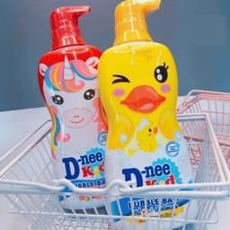 Sữa tắm trẻ em Dnee Kids 400ml Thái Lan dưỡng ẩm nhẹ dịu, thiết kế hình thú ngộ nghĩnh cho bé trên 3 tuổi 8