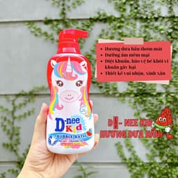 Sữa tắm trẻ em Dnee Kids 400ml Thái Lan dưỡng ẩm nhẹ dịu, thiết kế hình thú ngộ nghĩnh cho bé trên 3 tuổi 4