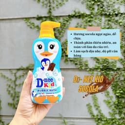 Sữa tắm trẻ em Dnee Kids 400ml Thái Lan dưỡng ẩm nhẹ dịu, thiết kế hình thú ngộ nghĩnh cho bé trên 3 tuổi 6