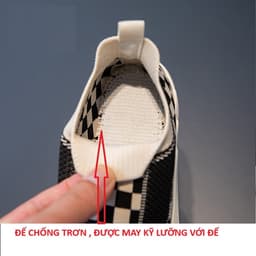 Giày lười cho Trẻ Em 3-12 Tuổi Đế Chống Trơn, Giày thể thao bé trai thoáng khí . X58 6
