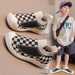 Giày lười cho Trẻ Em 3-12 Tuổi Đế Chống Trơn, Giày thể thao bé trai thoáng khí . X58 2