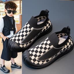 Giày lười cho Trẻ Em 3-12 Tuổi Đế Chống Trơn, Giày thể thao bé trai thoáng khí . X58 3