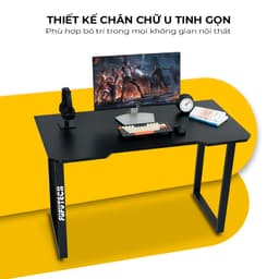 Bàn Làm Việc Chân K Khung Sắt 20x40, Mặt Gỗ MDF 15mm Phủ Melamin, Vững Chắc 9
