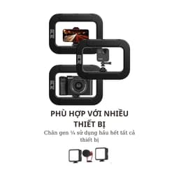 Đèn trợ sáng YM200 Hỗ Trợ Quay Video, Chụp ảnh, Makeup - 3 Chế Độ Sáng - Pin Dùng Liên Tục 3-4h 9