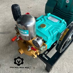[Dây 20M] Bộ máy rửa xe áp lực ty sứ 2.9HP Osaika môtơ 3, 4HP dây đồng|Máy rửa xe công nghiệp cao áp 4