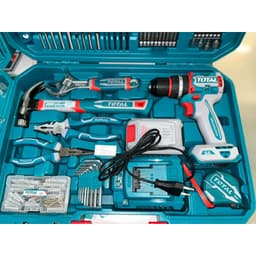 Bộ Combo Máy khoan búa 66N/m TIDLI20668 dùng pin 20V Kèm 165 Phụ Kiện Total THKTHP11652/THKTHP42187 5