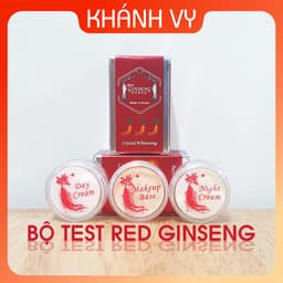 [SIÊU SALE] Bộ thử RED GINSENG, làm sạch nám tàn nhang và dưỡng trắng da, mỹ phẩm nhân sâm Hàn Quốc. 1