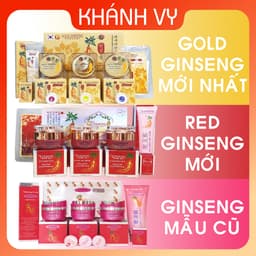[SIÊU SALE] Mỹ phẩm RED GINSENG 4in1, làm sạch nám tàn nhang và dưỡng trắng da nhân sâm Hàn Quốc. 8