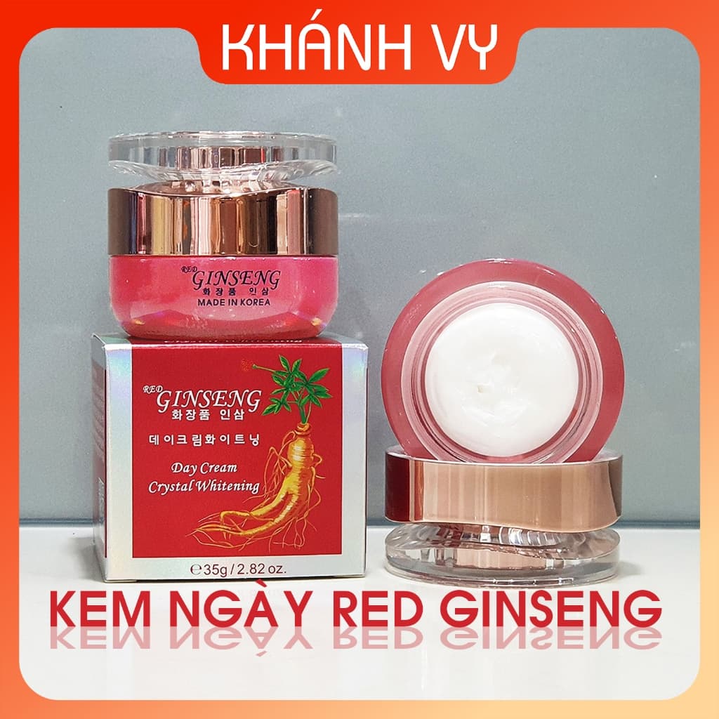 [SIÊU SALE] Kem ngày RED GINSENG , làm sạch nám tàn nhang và dưỡng trắng da, mỹ phẩm nhân sâm Hàn Quốc.
