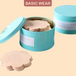 Hộp 60 Miếng Dán Ngực Giấy, Dán Che Đầu Ti Giấy Dùng 1 Lần Hình Hoa 1051 3