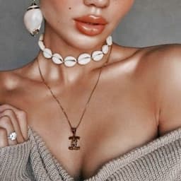 Vòng Cổ Vỏ Sò Unisex Dây Rút Điều Chỉnh Kích Thước - Quà Tặng Vibe Ocean Charm, Cá Tính Retro, Phụ Kiện Nữ Đẹp 4