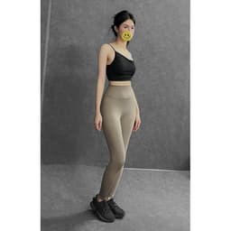 [Hoả Tốc Sẵn] Đồ Tập Gym,Pilates,Yoga,Pickleball Áo Bra Nữ Thể Thao Hai Dây Mix Quần Lulu Cao Cấp Cạp Cao Phủ Bụng 5