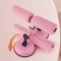 Dụng cụ tập cơ bụng ( kèm dây kéo ) nâng cấp gym yoga tại nhà đa năng đế hút chân không trụ chữ T eo thon bụng gọn 4