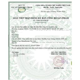 Bổ Não 2000 Healthy Care Ginkgo Biloba Úc mẫu mới 100 viên 6