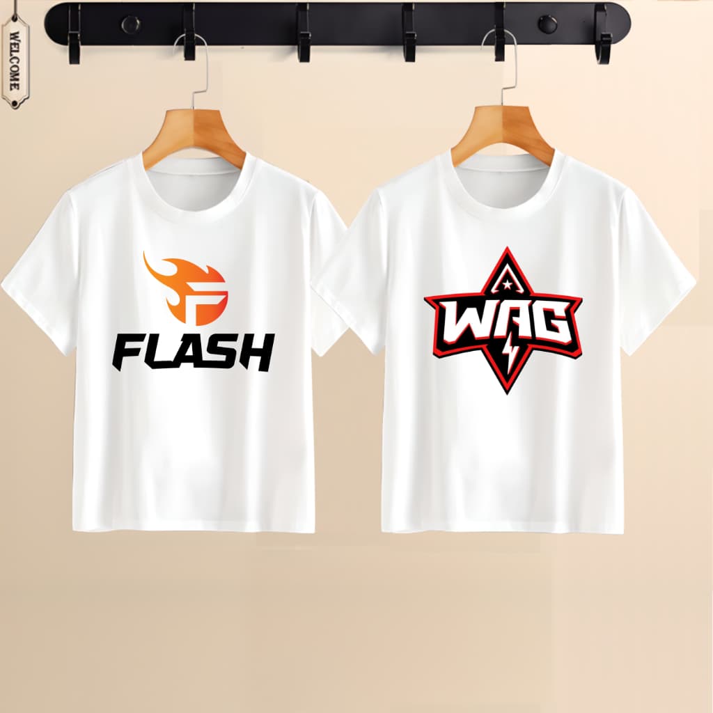 Áo Free Frie Cổ Tròn Màu Trắng Cực Hot Team Free Fire