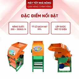 Máy Tẽ Hạt Ngô Tách Hạt Bắp Gia Đình Nguyên Khung Năng Suất 350kg/h Siêu Sạch 99% 3