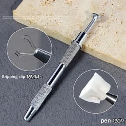 Bút kẹp mút dặm ombre, nhíp kẹp bông dặm ombre, mút, bông ombre - dụng cụ nail 8