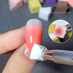 Bút kẹp mút dặm ombre, nhíp kẹp bông dặm ombre, mút, bông ombre - dụng cụ nail 7