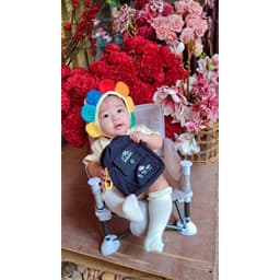 Túi đeo chéo nhỏ xinh, hoạ tiết hoạt hình năng động 8
