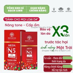 Kem chống nắng MEDA N5 Duyên Thị - Bách Y Sâm 50ml - KCN Thượng Đình Nâng Tone, Cấp Ẩm 1